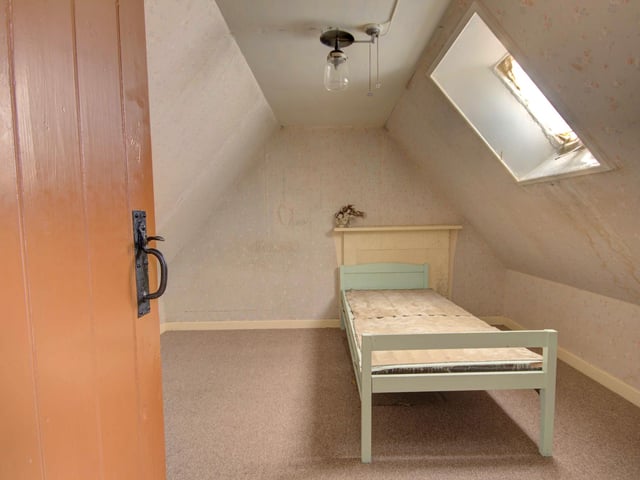 The property could also be extended to create a brilliant family home with two acres of land also offering potential for a self-sufficient lifestyle.