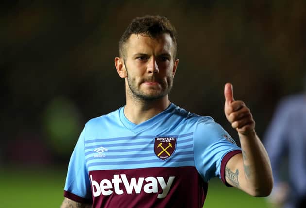 Jack Wilshere was released by West Ham earlier this month.