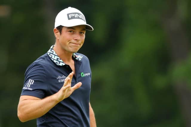 Viktor Hovland during the second round of the 122nd US Open at The Country Club in Brookline. Picture: Andrew Redington/Getty Images.