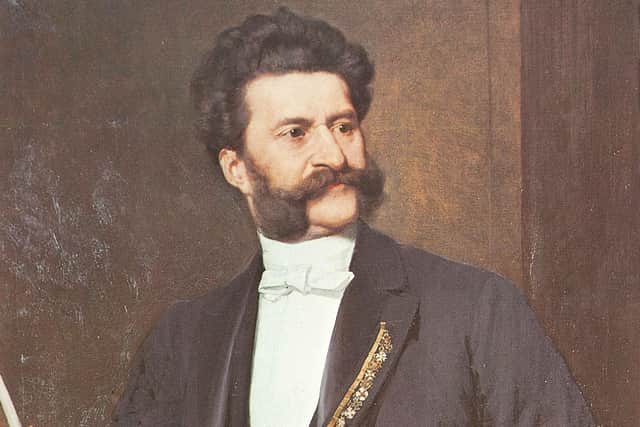 Johann Strauss II by August Eisenmenger
