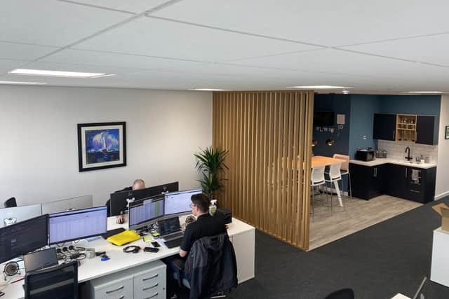 Inchcape Shipping Services has moved into a larger office at the Earls Court development in Grangemouth.