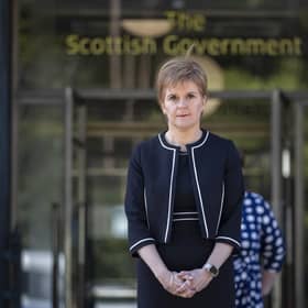 First Minister Nicola Sturgeon. Jane Barlow-WPA Pool/Getty Images.