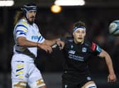 Rory Darge, right, played 67 minutes for Glasgow Warriors against Zebre on Friday.  (Photo by Ross MacDonald / SNS Group)