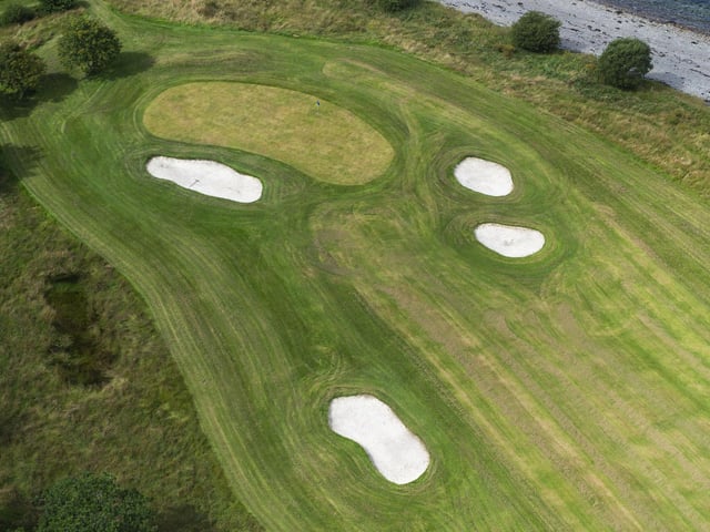 Soaring over the home of golf in St Andrews