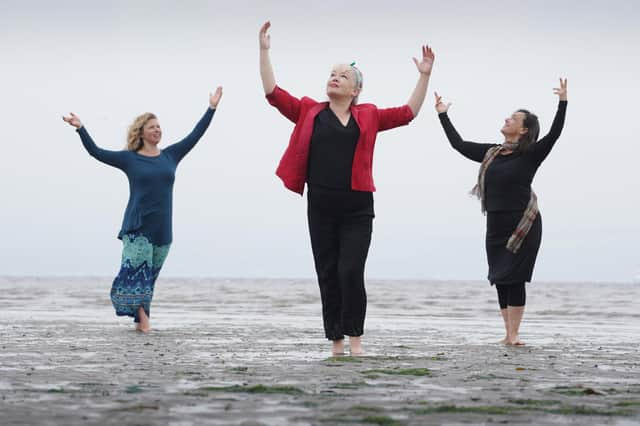 Move cast members Julia Taudevin, Mairi Morrison and Nerea Bello help launch the Made in Scotland Showcase at the 2021 Edinburgh Fringe.