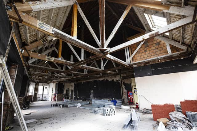 Work is ongoing on a £35 million revamp of the King's Theatre in Edinburgh. Picture: Anneleen Lindsay