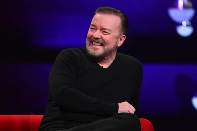 Ricky Gervais was very funny, many years ago.