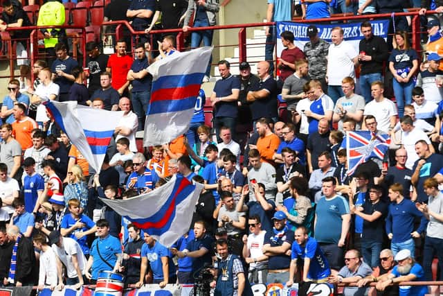 Rangers have had their allocation cut for their visit to Hearts. Picture: SNS