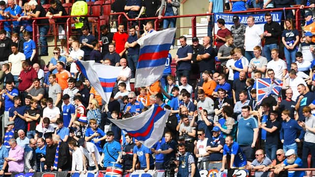 Rangers have had their allocation cut for their visit to Hearts. Picture: SNS