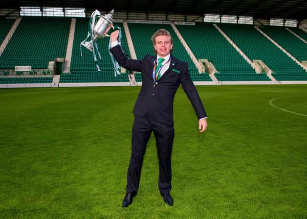 Winning the Scottish Cup with Hibs in 2016 was a career highlight for Jason Cummings.