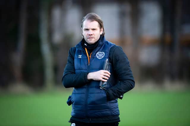 Hearts manager Robbie Neilson has big decisions to make ahead of Sunday.