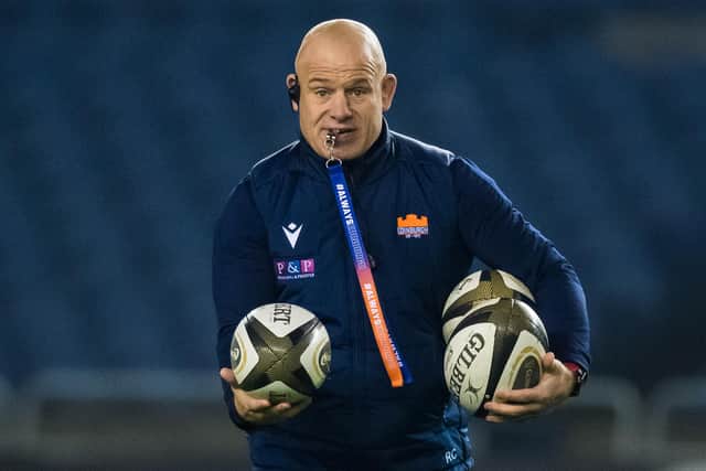 Edinburgh head coach Richard Cockerill. Picture: Ross Parker/SNS