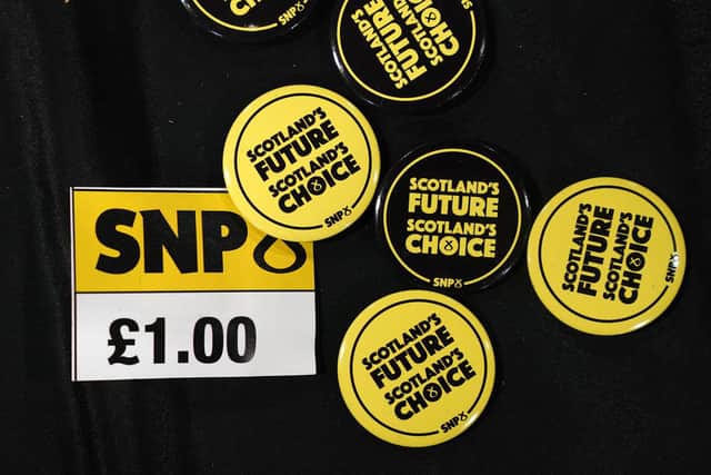 A 58-year-old man has been arrested in connection with the police investigation into the SNP's finances.