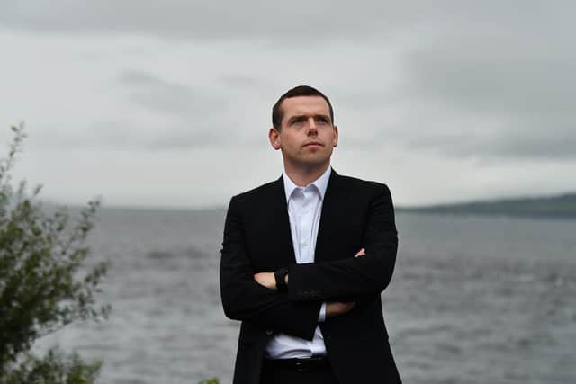 Douglas Ross, leader of the Scottish Conservative Party. Picture: John Devlin
