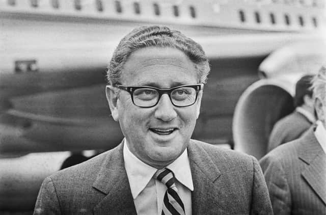 Henry Kissinger pictured in September 1972 (Picture: Evening Standard/Hulton Archive/Getty Images)