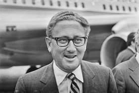 Henry Kissinger pictured in September 1972 (Picture: Evening Standard/Hulton Archive/Getty Images)