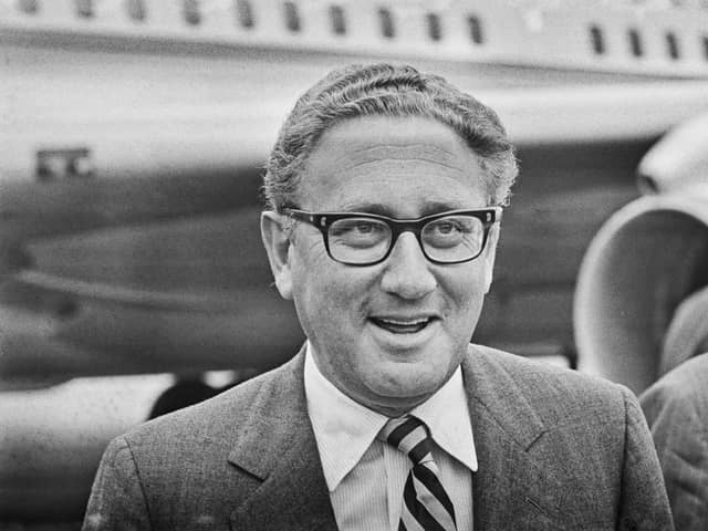 Henry Kissinger pictured in September 1972 (Picture: Evening Standard/Hulton Archive/Getty Images)