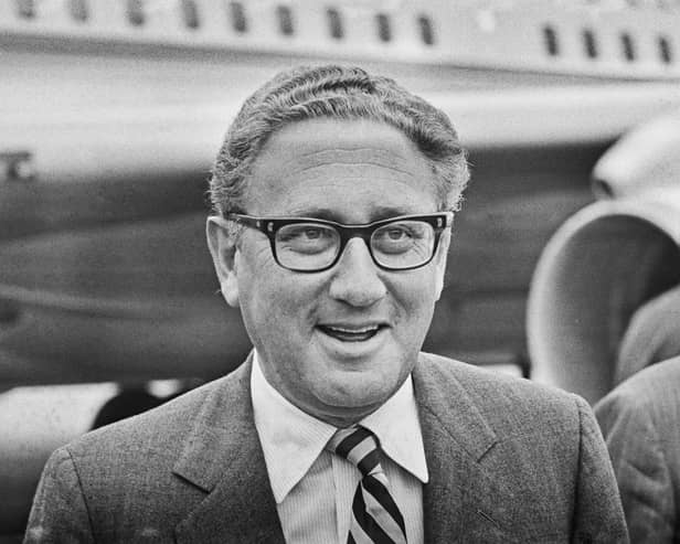 Henry Kissinger pictured in September 1972 (Picture: Evening Standard/Hulton Archive/Getty Images)