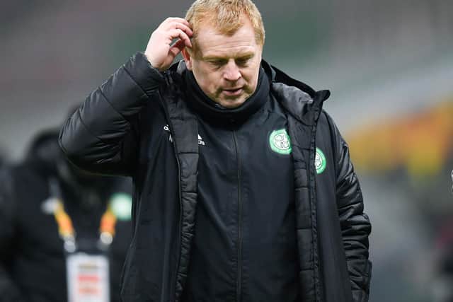 Neil Lennon is down but not yet out at Celtic. (Photo by Giuseppe Maffia / SNS Group)