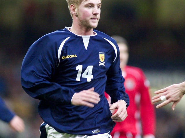 A regular at under-21 level, the former Blackburn Rovers man who described him as "very quick, strong and with good body movement" by then manager Berti Vogts. His international debut came in February 2004 as a 67th-minute substitute in a 4–0 defeat against Wales.