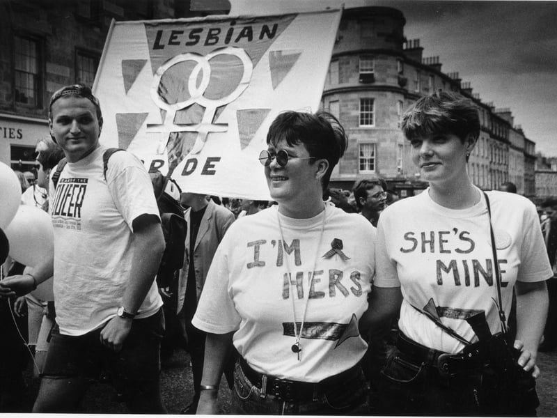 Homosexuality had remained a crime until 1980, and this was Scotland’s chance to show how far it come in terms of achieving equality.