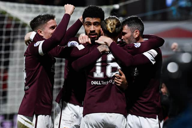 Hearts are currently in third place - and look odds-on to be there come the end of the season.