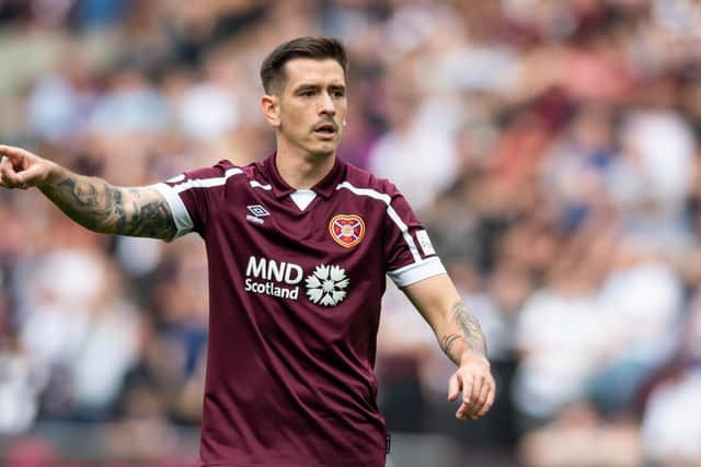 Hearts' Jamie Walker is a transfer target for St Johnstone boss Callum Davidson. (Photo by Mark Scates / SNS Group)