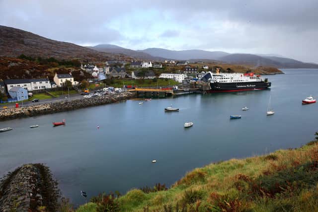 A general view of the Isle of Harris. Photo: Andrew Milligan/PA Wire.