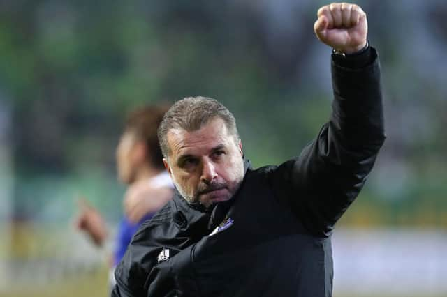 Yokohama F. Marinos head coach Ange Postecoglou is likely to become the next manager of Celtic. Picture: Getty