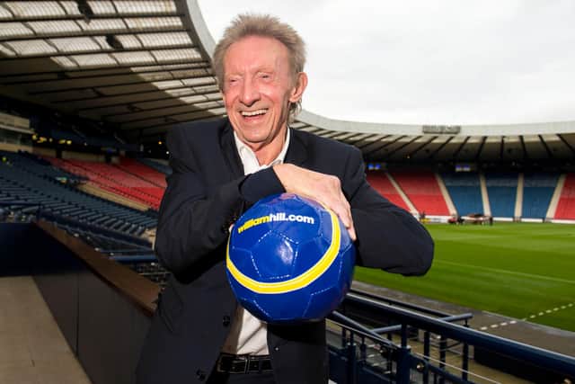 Scotland legend Denis Law at Hampden Park in 2015. Picture: SNS