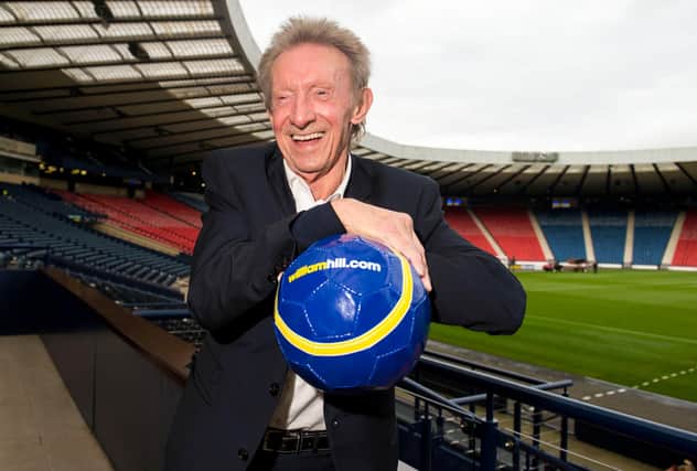 Scotland legend Denis Law at Hampden Park in 2015. Picture: SNS