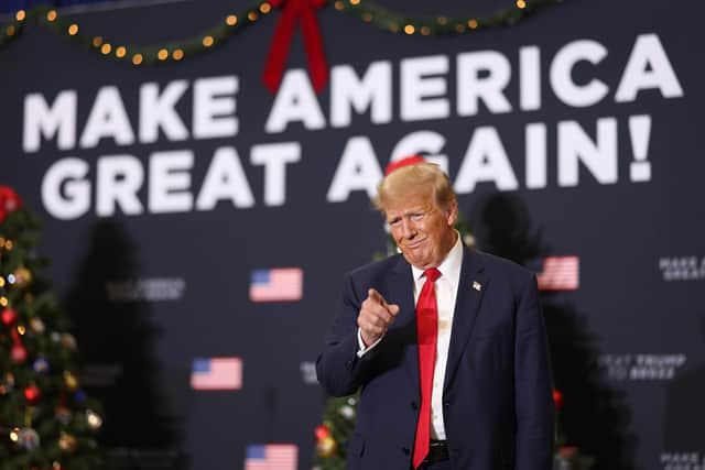 Donald Trump is fond of attacking political opponents, including those within his own party (Picture: Scott Olson/Getty Images)