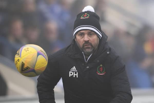 Cove Rangers manager Paul Hartley can clinch the League One title on Saturday. (Photo by Craig Foy / SNS Group)