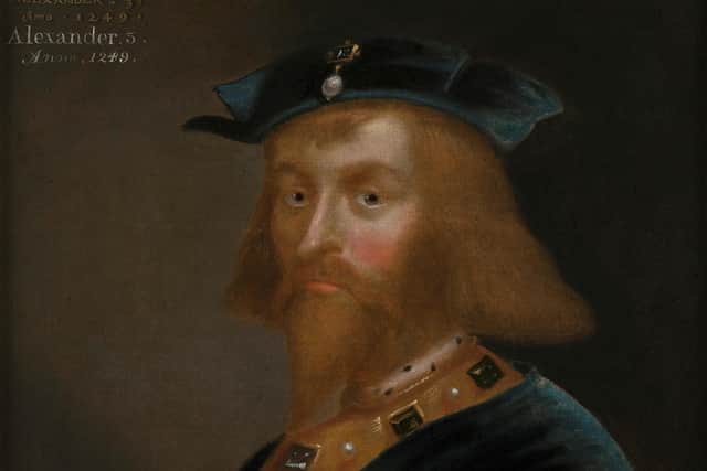 King Alexander III, c1633, by George Jamesone
