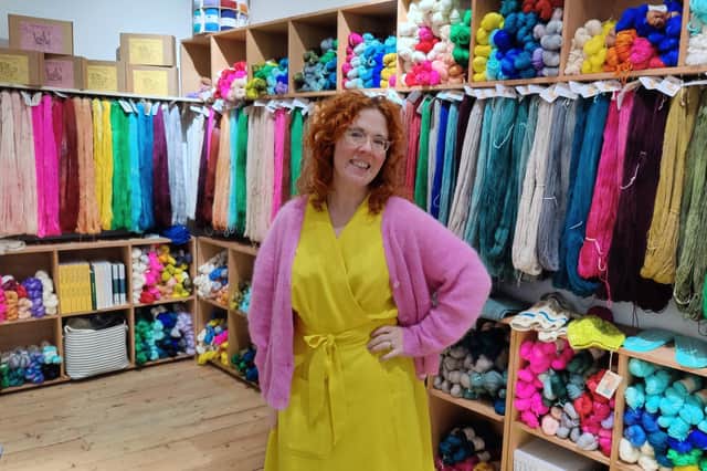 Ginger Twist boss Jessica James-Thomson says that in the new, larger, site, 'there is plenty of space for browsing and soaking up inspiration and project plans'. Picture: contributed.