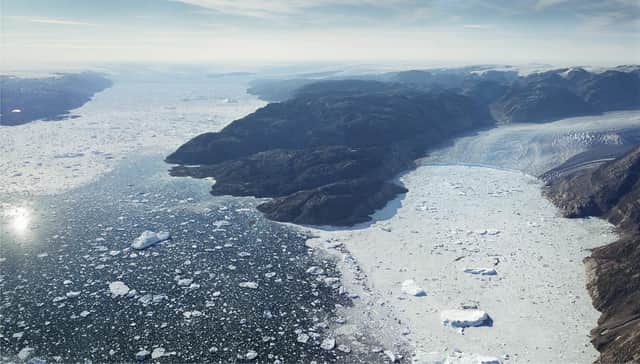 Helheim, East Greenland, 2012 PIC: © Klaus Thymann, courtesy of Street Level Photoworks