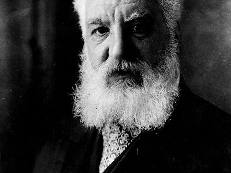 Scots-born American inventor Alexander Graham Bell invented the telephone after his research into hearing (his mother and wife were both deaf) saw him come up with the idea of the telephone after he experimented with hearing devices. I wonder if he ever thought his invention would end up going mobile?