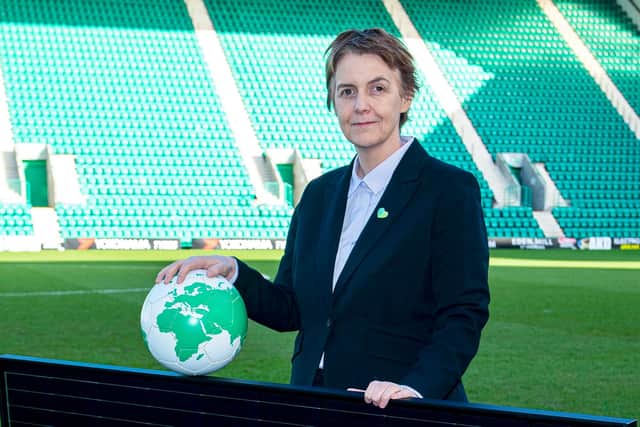 Hibernian chief executive Leeann Dempster Photo by Bill Murray / SNS Group