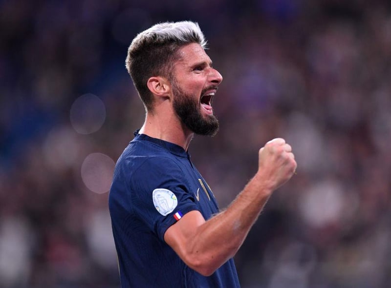 France's Olivier Giroud has appeared in five major tournaments for his country, becoming their second-highest all-time goalscorer in the process. He's 25/1 to win the Golden Boot in Qatar.