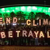Climate Youth activists, indigenous people and parents are demonstrating in Glasgow to call on leaders to take urgent action to safeguard the planet