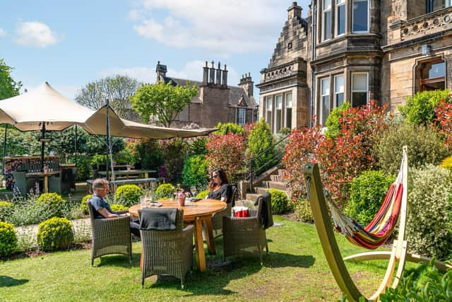 Dunstane Houses, two Victorian villas close to Edinburgh's West End.