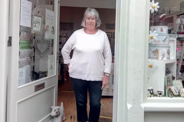 Karen Heriot, owner of Daisy Cheynes gift shop in Edinburgh, has taken the opportunity to overhaul the shop's website during lockdown. Picture: Poppy Thompson