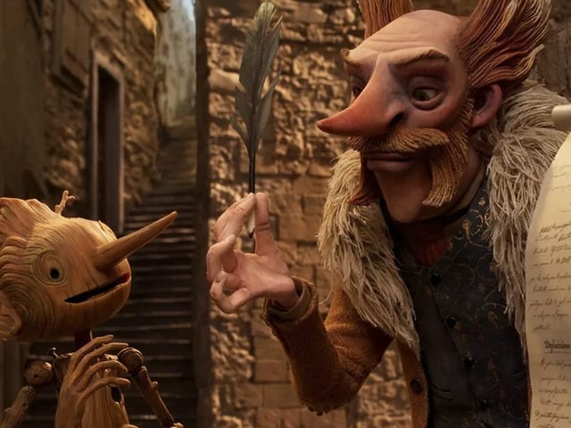 Cult director Guillermo Del Toro bring his nightmarish version of the Disney classic to Netflix.