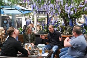Prince William, Duke of Cambridge meets with emergency responders at the Cold Town House in the Grassmarket on May 22, 2021 in Edinburgh, Scotland picture: Jeff J Mitchell/Getty Images