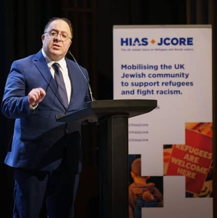 Rabbi David Mason, chief executive of JCORE+HJAS, the collaboration between the human rights organisation HIAS (originally the Hebrew Immigrant Aid Society), and JCORE, (Jewish Council for Racial Equality).