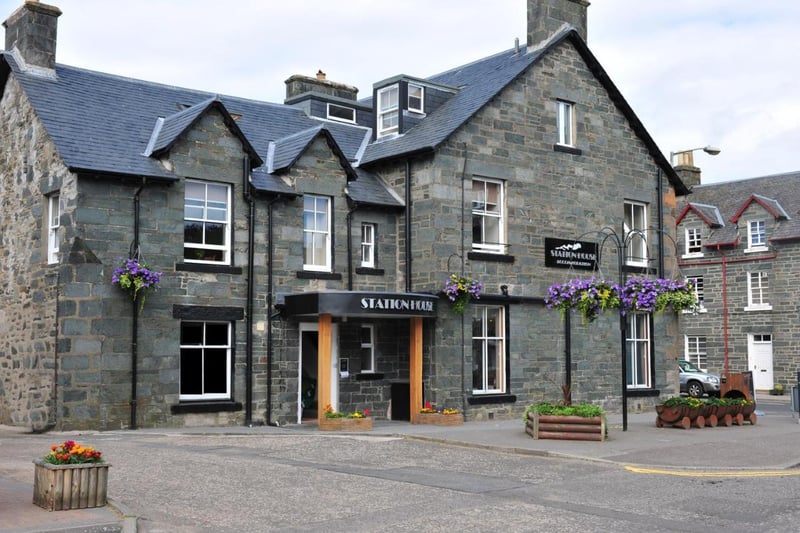The Station Hotel, in the centre of pretty Aberfeldy, is perfectly situated for cafes, bars, shops and restaurant. More importantly, a 15 minute walk takes you to Dewar's Aberfeldy Distillery, where the Dewar family have been making their best-selling whiskies since 1898.