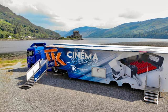 Dornie in Wester Ross is among the locations visited by the Screen Machine service. Picture: Iain MacColl