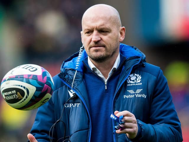 Scotland head coach Gregor Townsend has called for young players to be given more chances at pro level in Scotland.  (Photo by Ross Parker / SNS Group)