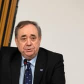 Former first minister Alex Salmond gives evidence. Picture: Andy Buchanan - Pool/Getty Images