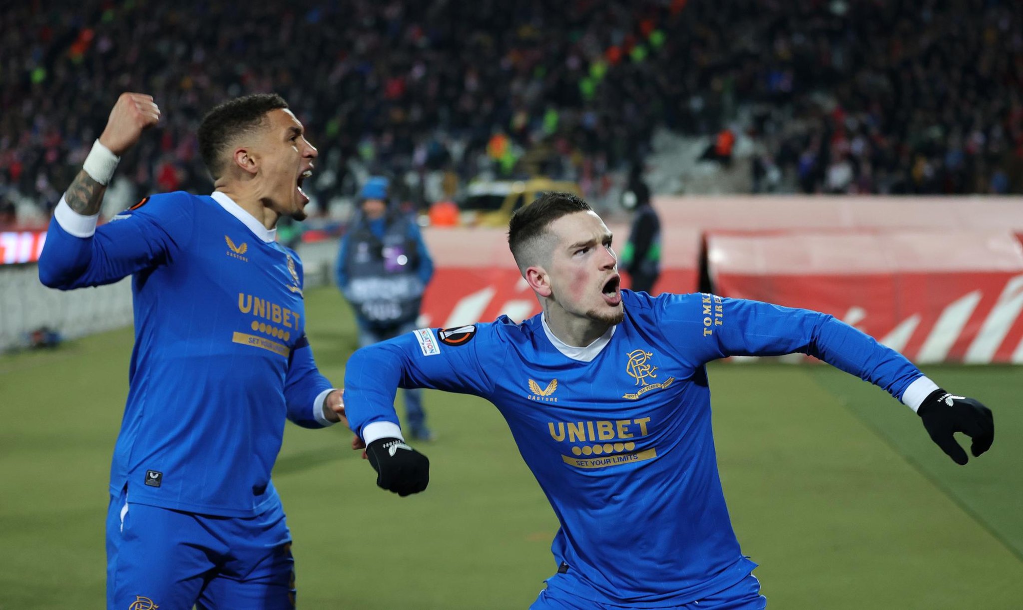 How Rangers escaped red-hot Rajko Mitic Stadium in one piece as Europa League quarter-finals beckon